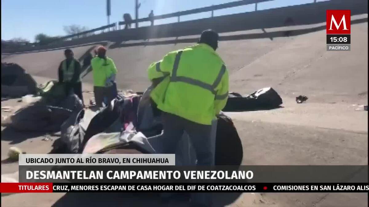 Retiran campamentos venezolanos en Chihuahua