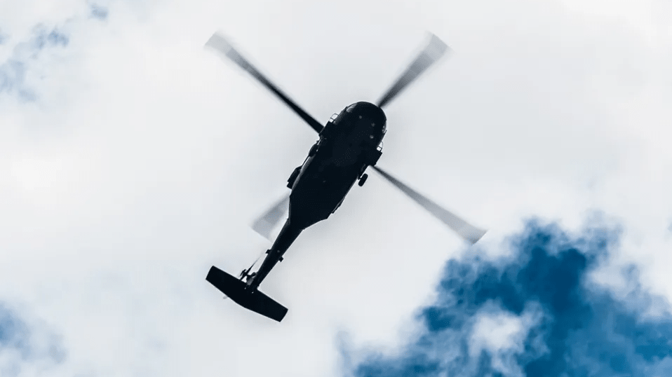 SICT inicia investigación tras desplome de un helicóptero