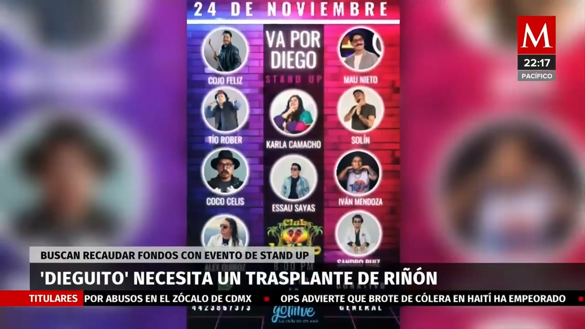 Stand up por trasplante de riñón de un niño | Sólo por ayudar