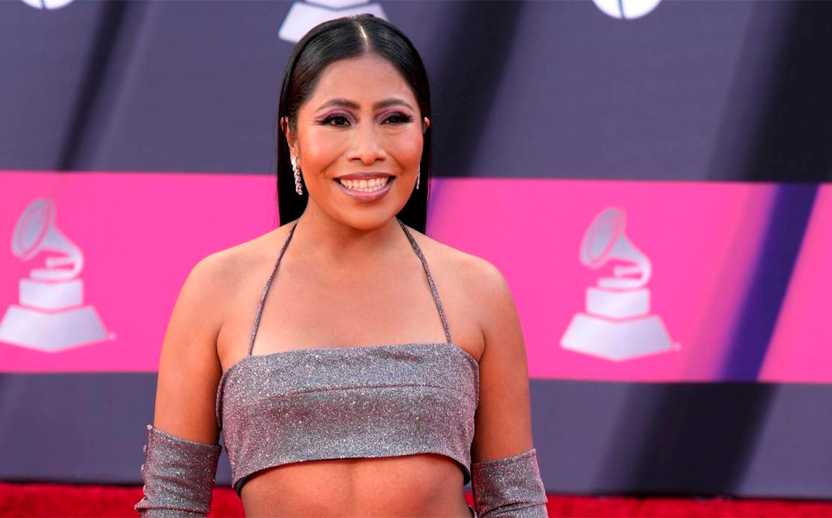 Yalitza Aparicio en los Latin Grammy 2022 (AFP)