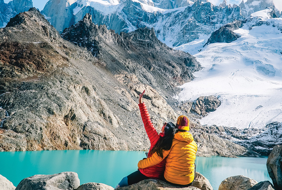 A TU TIEMPO. Contemplar el paisaje durante horas no será posible si vas en un tour.