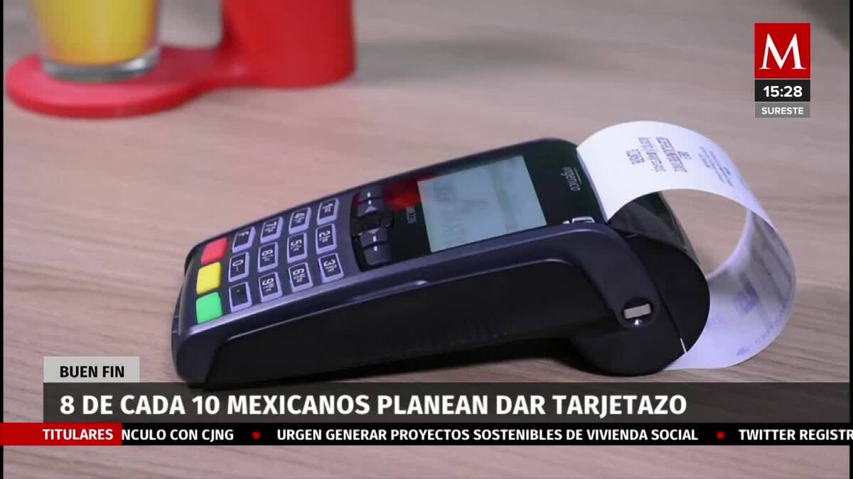 En este Buen Fin, 8 de cada 10 mexicanos planean dar 'tarjetazo'
