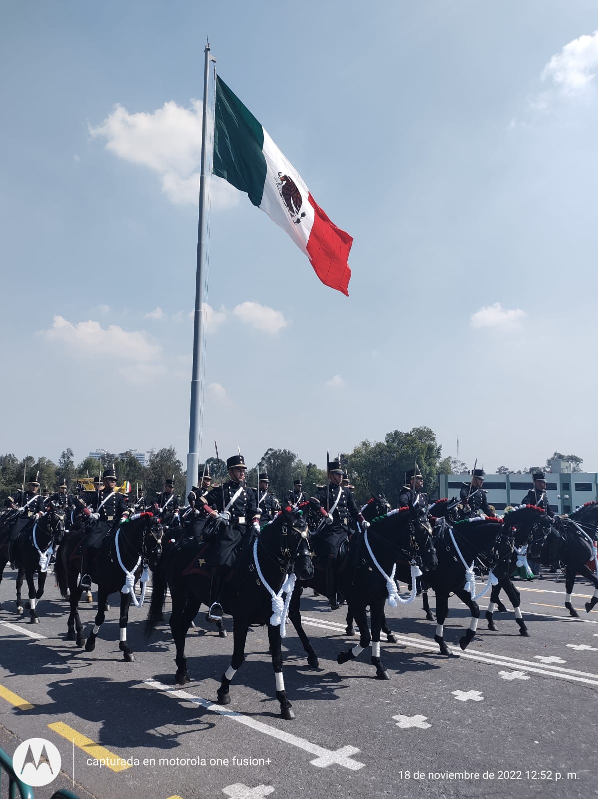 Durante el ensayo se contó con la participación de Luis Cresencio Sandoval.