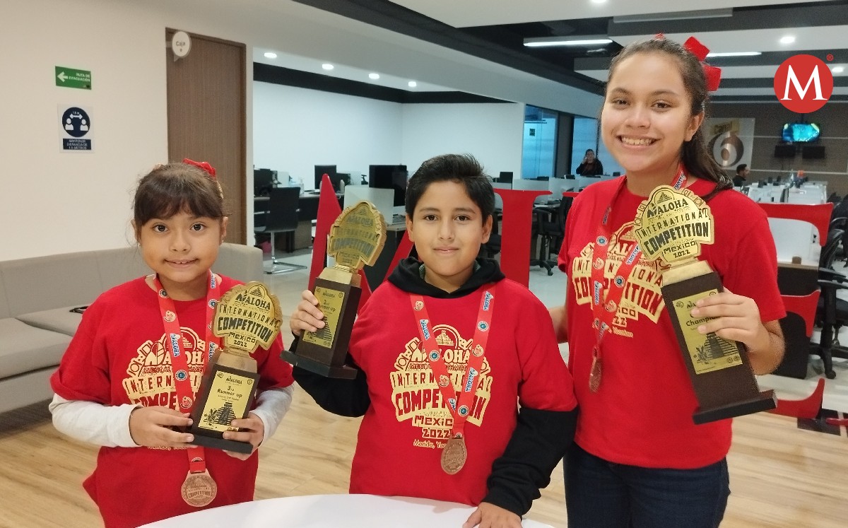 Estudiantes de Tampico destacan en certamen de cálculo mental. (Omar Hernández)