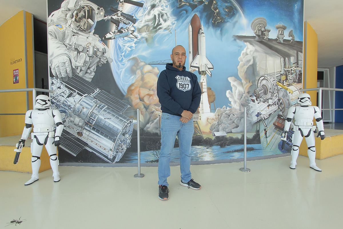 Astronomía y metaverso, aliados para visualizar universo: director de Planetario Torreón. | Manuel Guadarrama