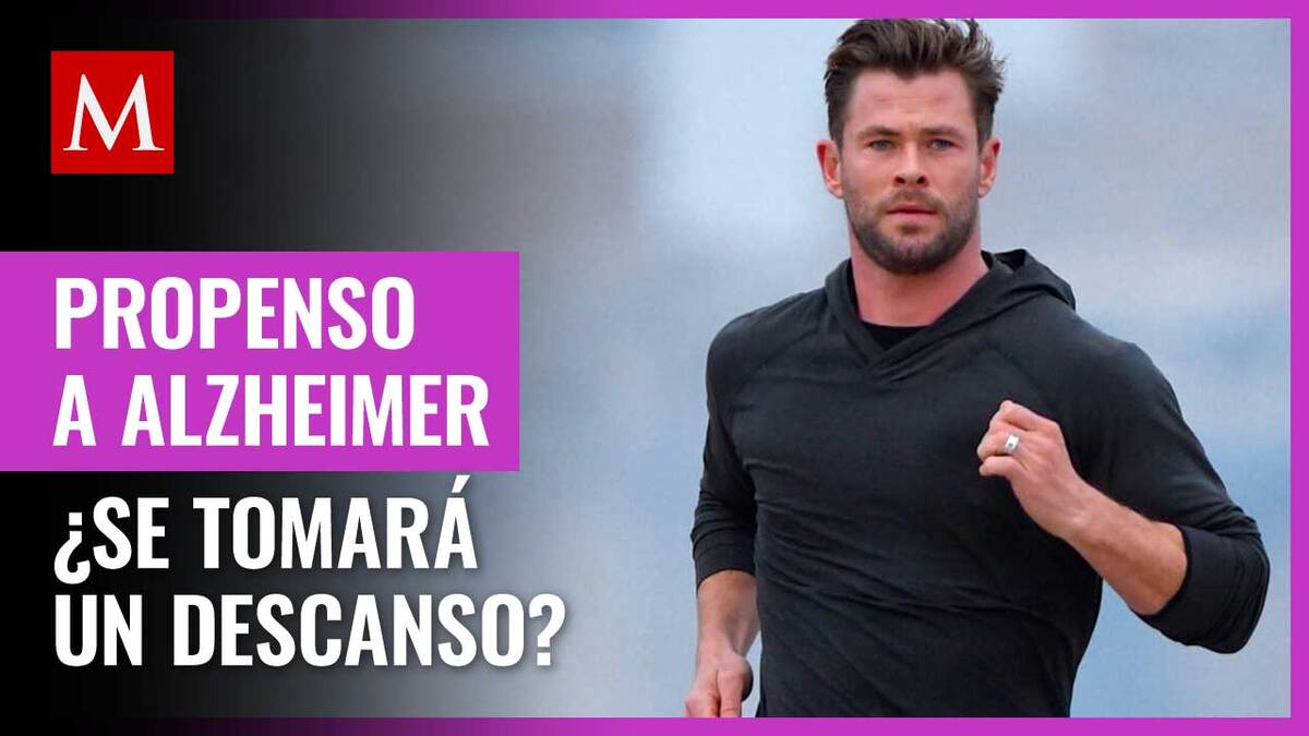 Chris Hemsworth tiene probabilidad de desarrollar Alzheimer