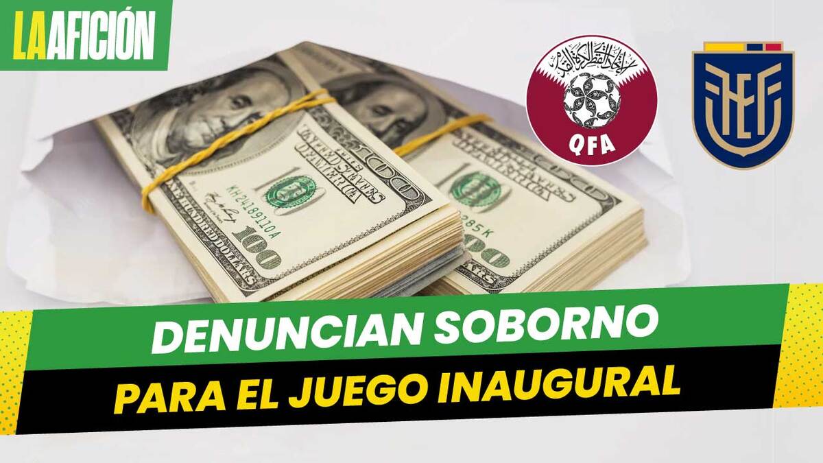 Denuncian soborno a jugadores de Ecuador para perder contra Qatar