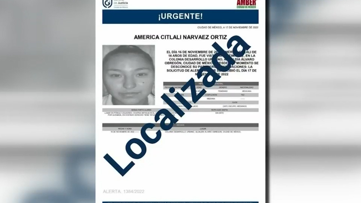 Fiscalía de CdMx localiza a adolescentes desaparecidas en Álvaro Obregón