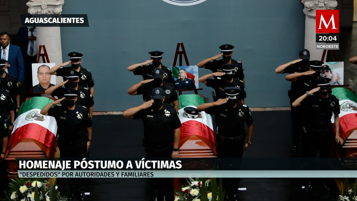 Se realiza homenaje a los fallecidos en accidente aéreo de Aguascalientes