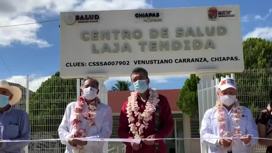 Inauguran reconversión de centros de salud en Chiapas