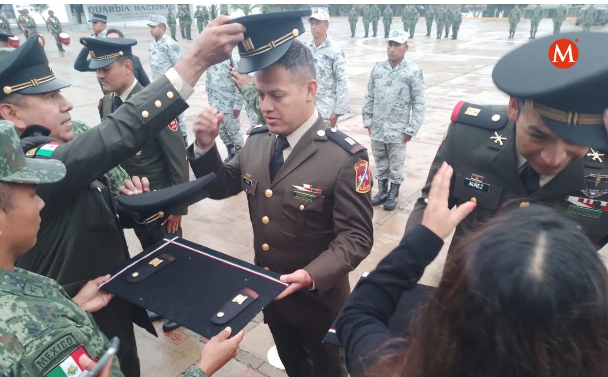 Otorgan ascensos a mandos militares de la 48 Zona Militar en Victoria