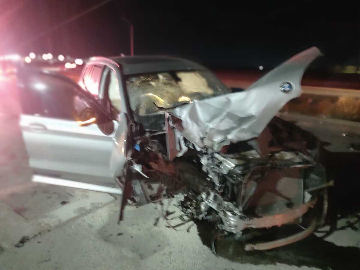 El accidente ocurrió en las calles del Fraccionamiento Villas Las Palmas de Torreón. (Especial)