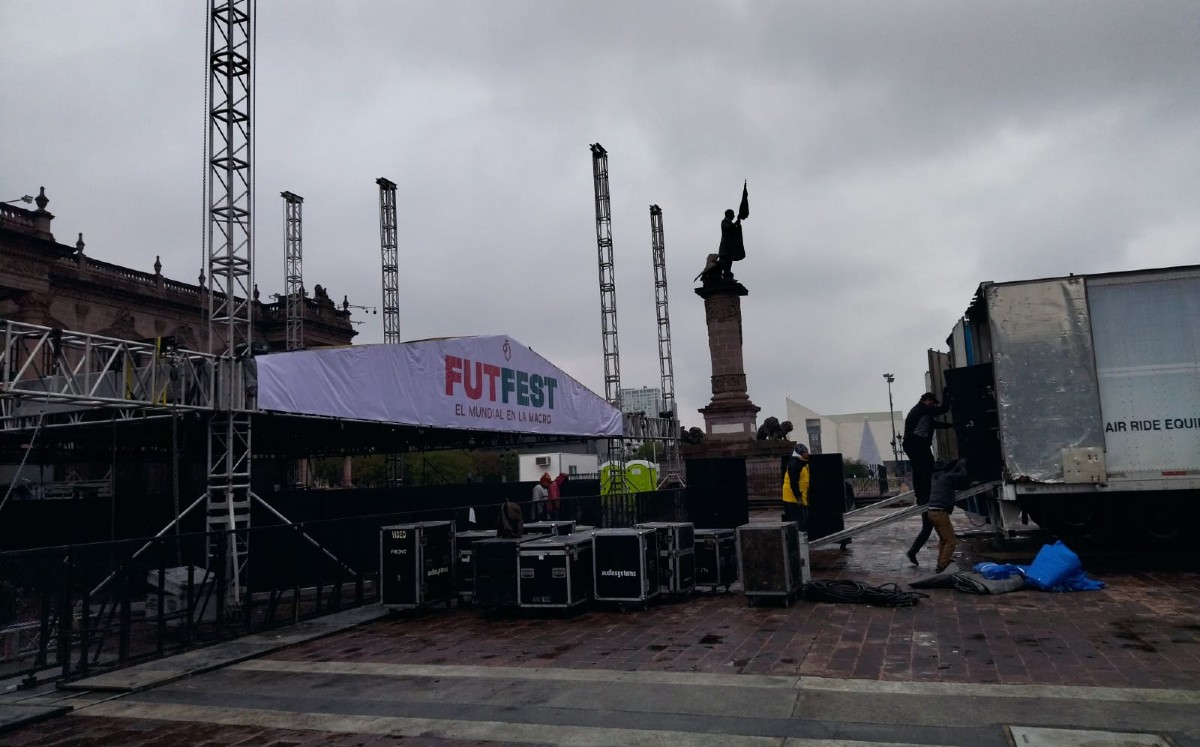 Alistan Fut Fest en la Macroplaza para ver partidos de México en Qatar / Sandra González