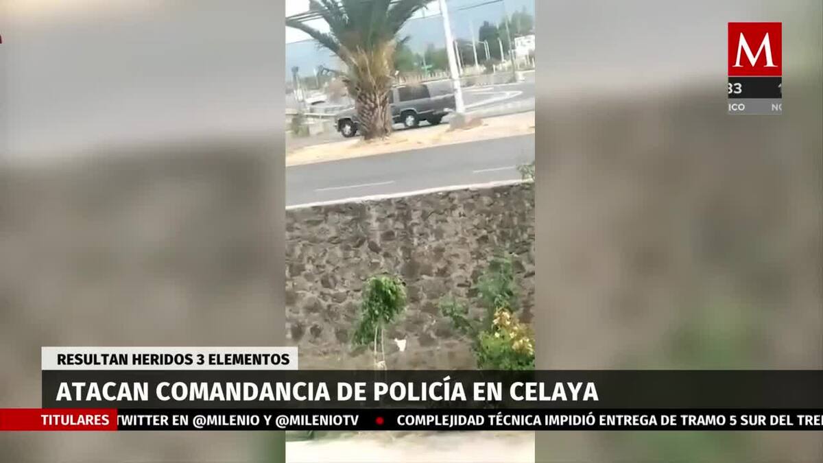 Atacan comandancia de policía en Celaya; reportan al menos 8 muertos