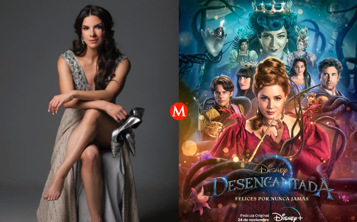 Carmen Sarahí da voz a personaje de Desencantada de Disney