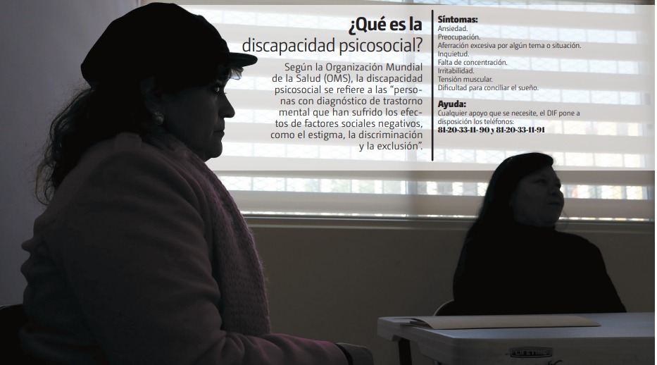 De acuerdo con el DIF, esta discapacidad relacionada con la salud mental ha registrado un alza en las atenciones en los últimos cinco años. ROBERTO AL