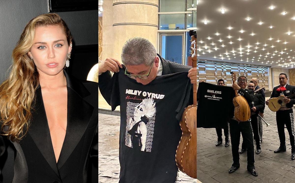Fans llevan mariachis a Miley Cyrus (Especial).