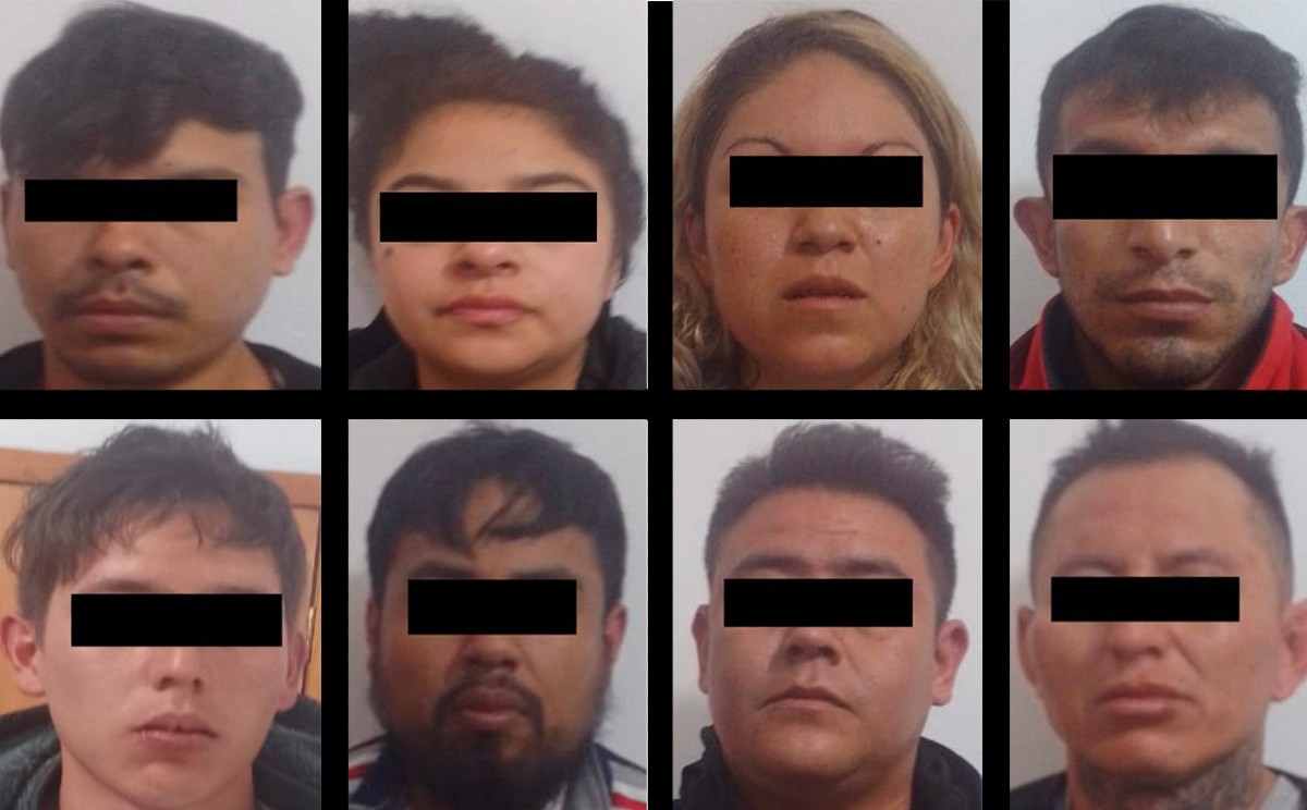 Fueron detenidos en la colonia Juárez.