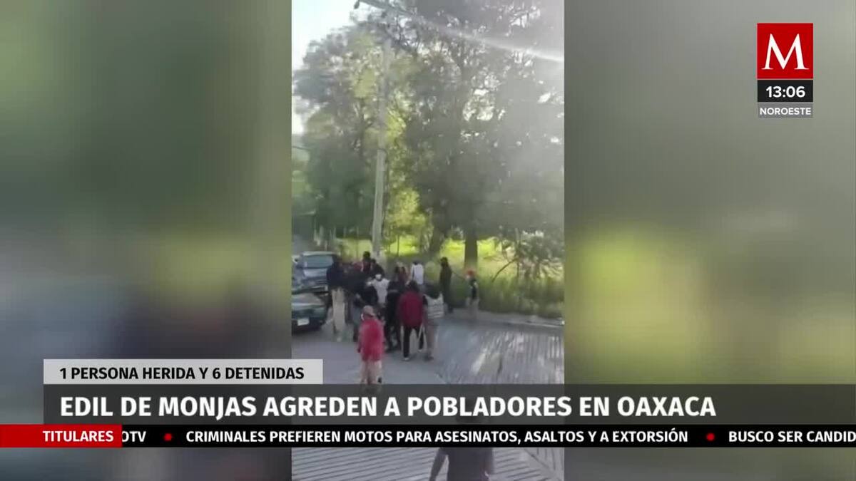 Grupo de choque recibe a balazos a manifestantes en Oaxaca