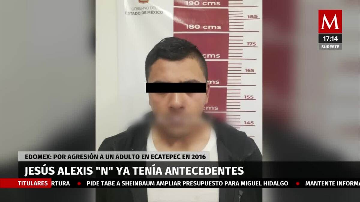 Presunto feminicida de Mónica Citlalli, con antecedentes de violencia