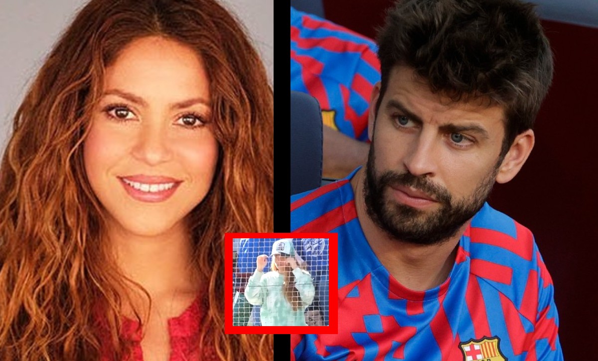 ¿Shakira hizo seña obscena a Gerard Piqué?  |ESPECIAL