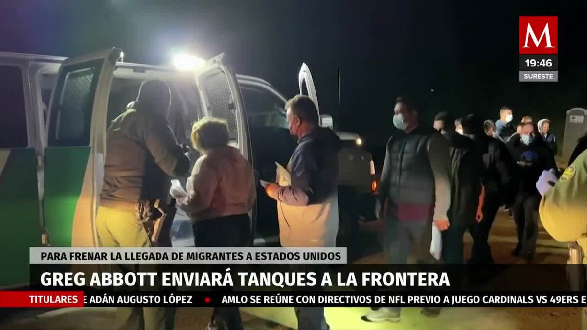 Texas busca frenar "invasión" de migrantes con 10 vehículos militares blindados