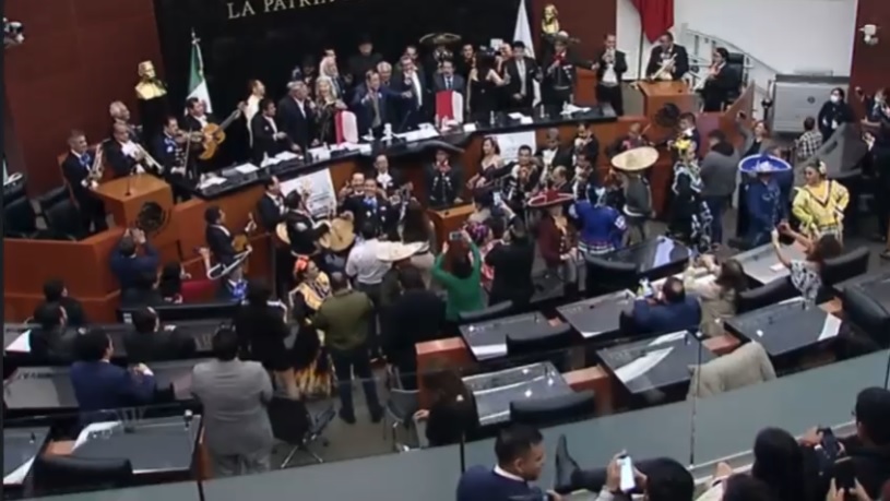 Celebran en el Senado Día Internacional de la Música | Captura