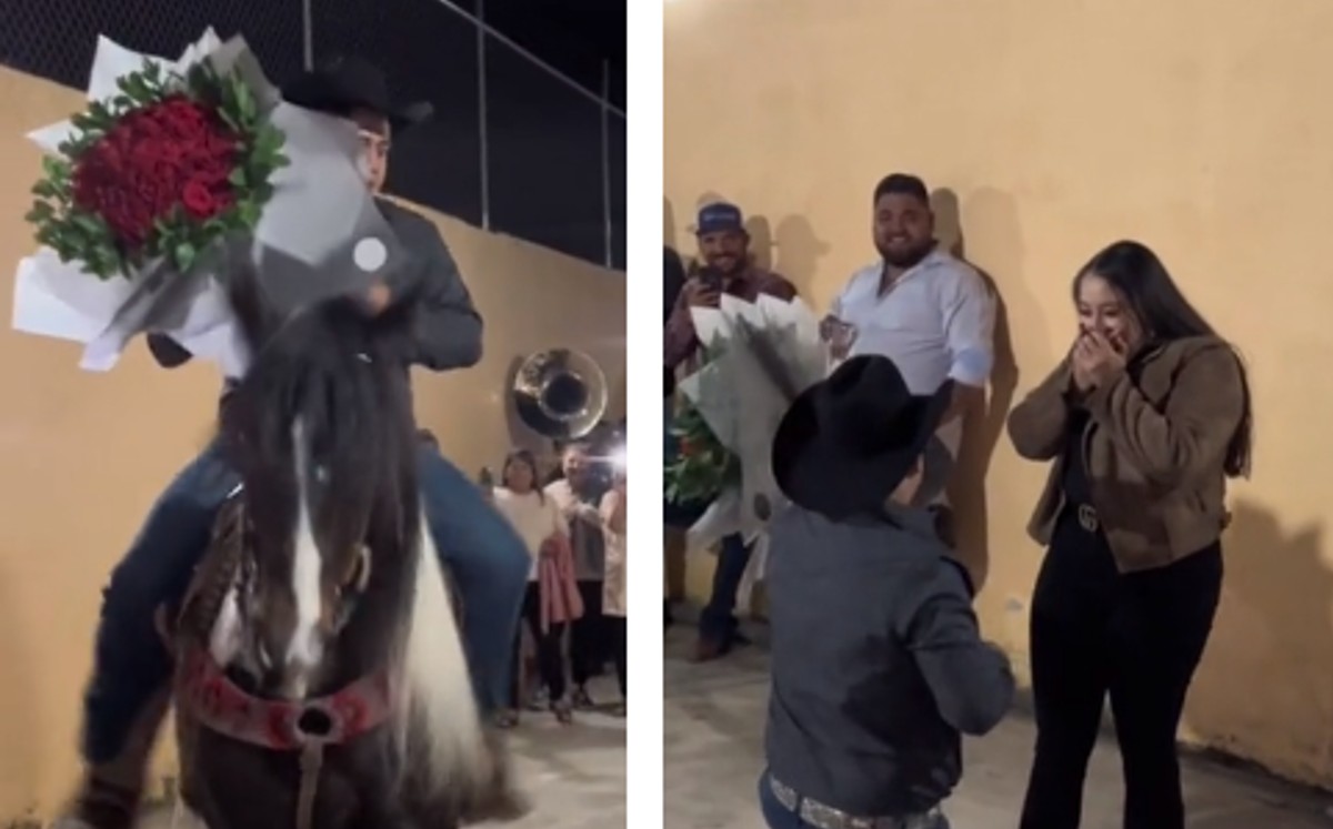 El video lo compartió una amiga de la novia | Capturas