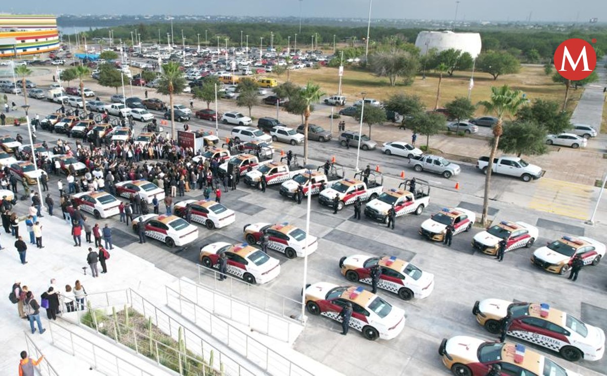 Entregan patrullas de Guardia Estatal para centro y sur de Tamaulipas