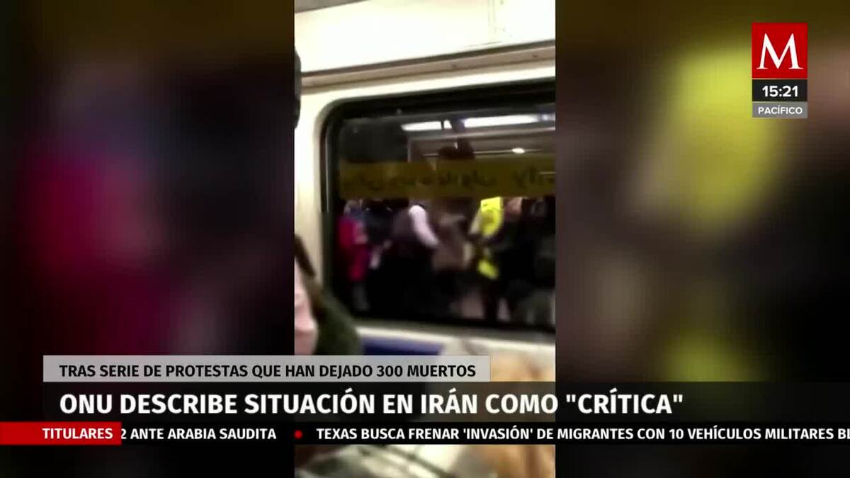 Es "Crítica" la situación en Irán; Comisionado de la ONU