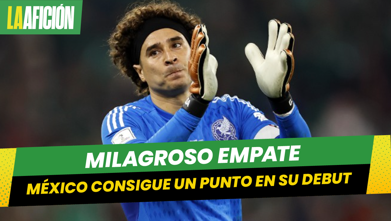 México empata sin goles ante Polonia; Ochoa evita la derrota al atajar un penal a Lewandowski