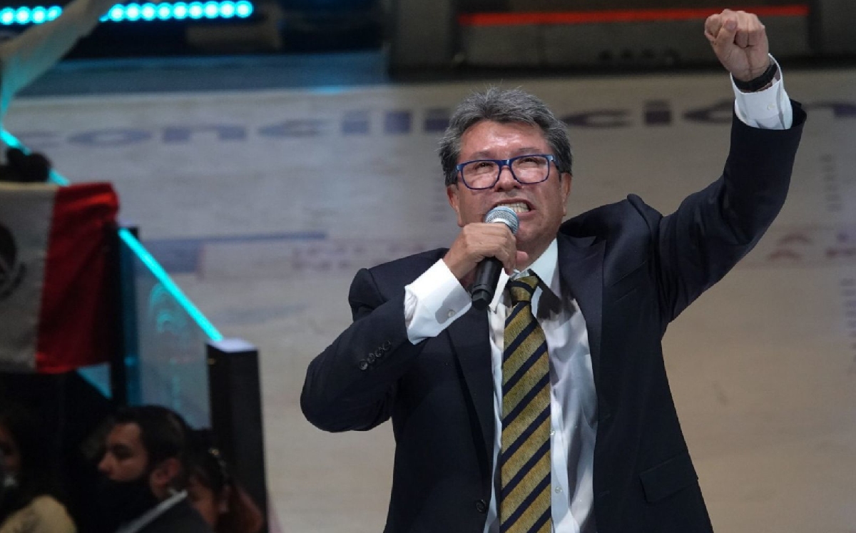 El senador Ricardo Monreal, coordinador de la Jucopo en un evento. | Cuartoscuro