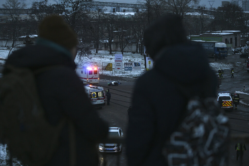 Los ataques de los rusos han afectado a Kiev, en Ucrania. | AP