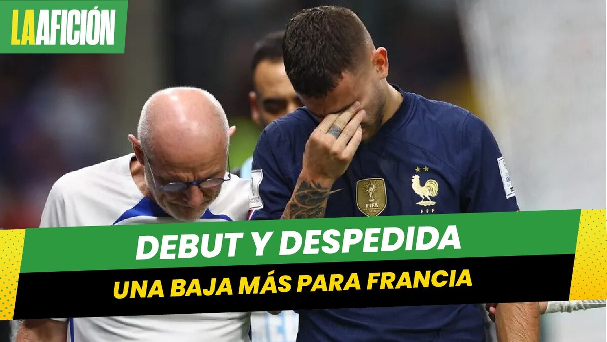 ¡Una baja más para Francia! Se pierde el resto del Mundial de Qatar 2022