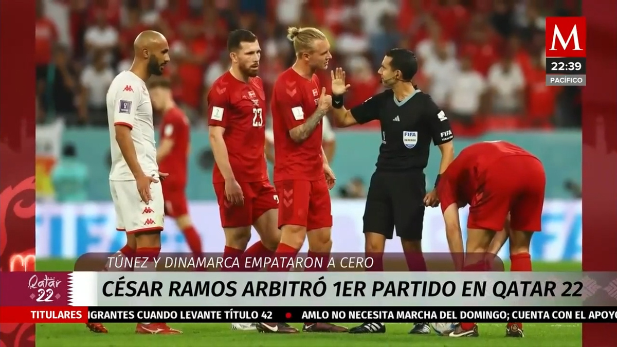 César Ramos árbitro mexicano en Qatar 2022