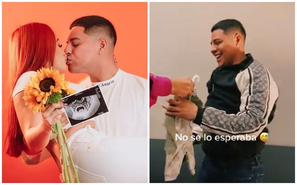 Grupo Firme hacen sus apuestas sobre el sexo del bebé de Eduin Caz (Instagram).