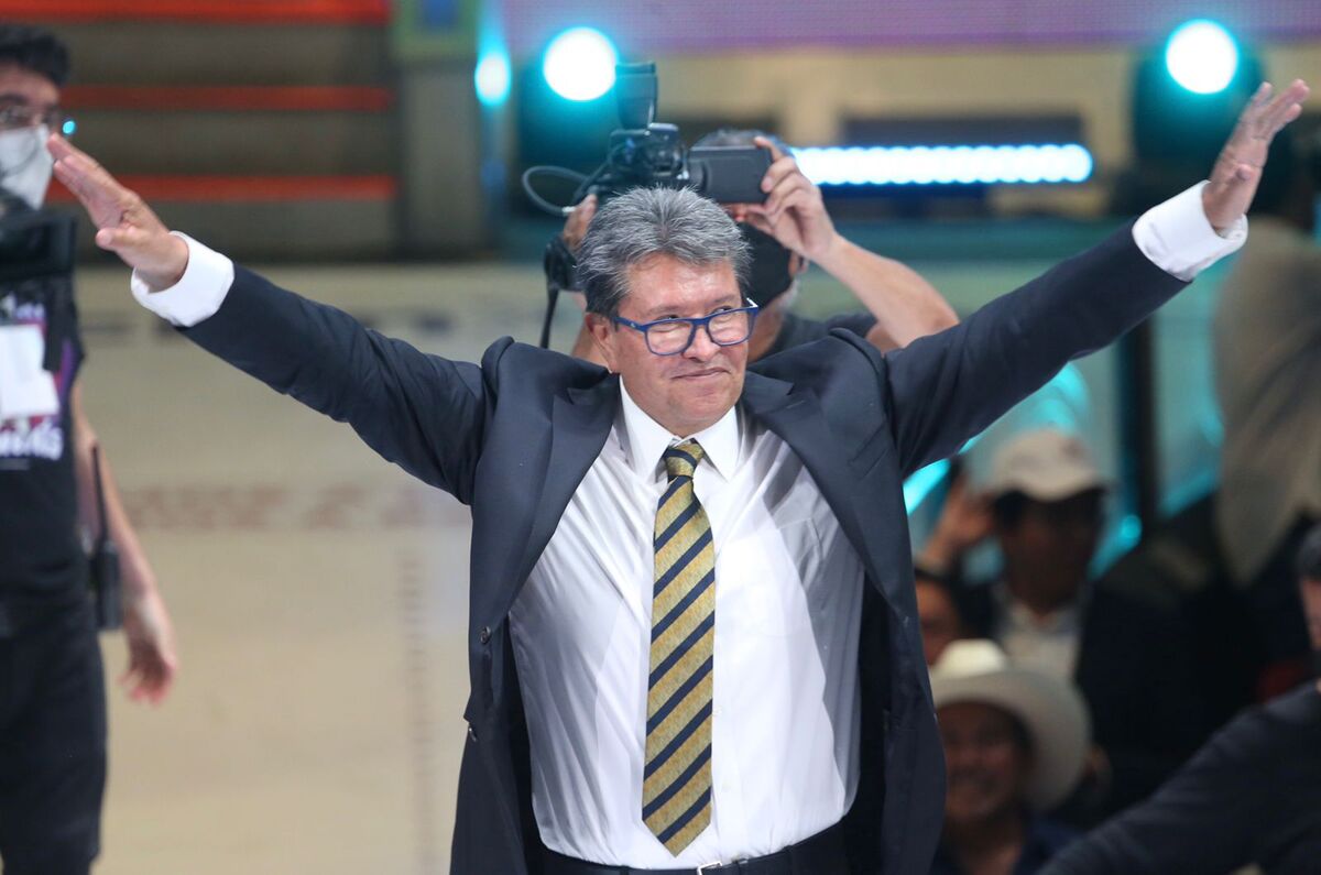 Ricardo Monreal, coordinador de Morena en el Senado. (Ariel Ojeda)