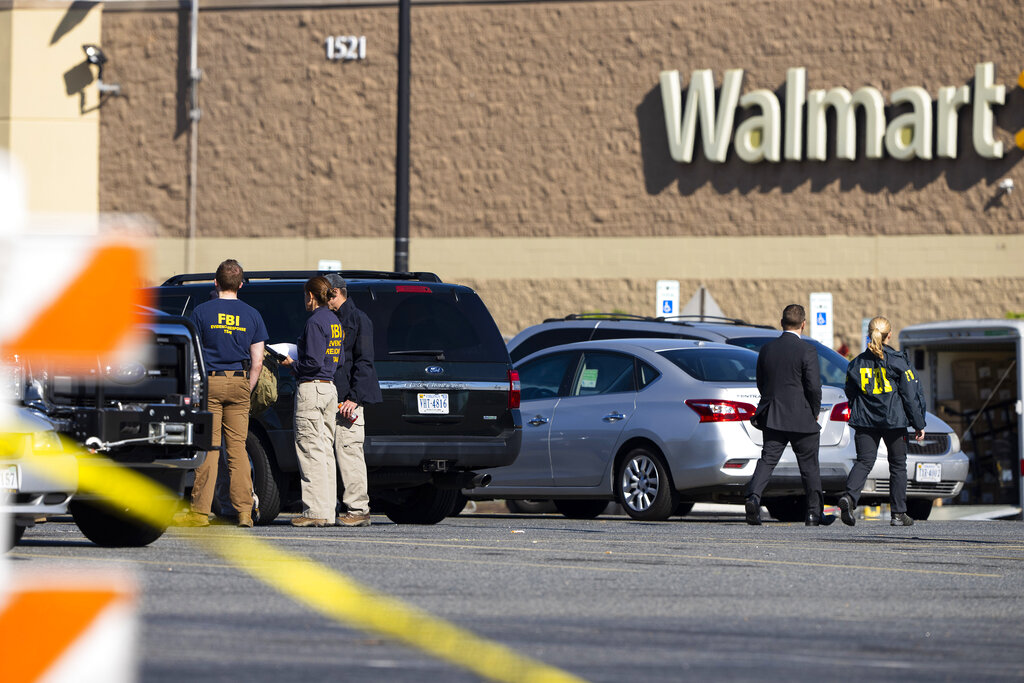 El tiroteo se desató en un supermercado Walmart en Virginia, Estados Unidos. | AP