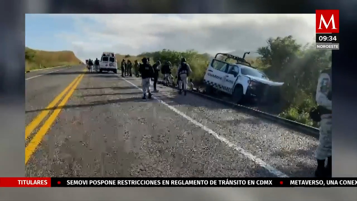 Accidente de Guardia Nacional en Chiapas deja dos muertos
