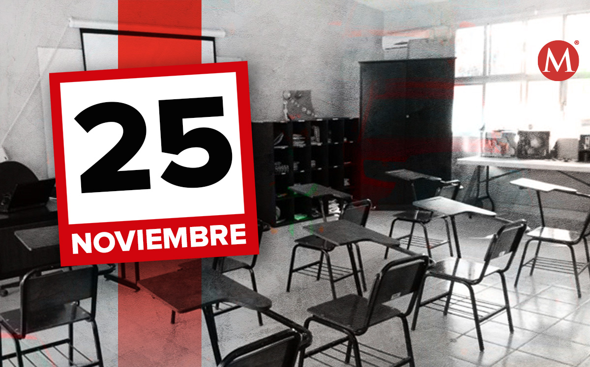 Calendario SEP: ¿Habrá clases el 25 de noviembre?
