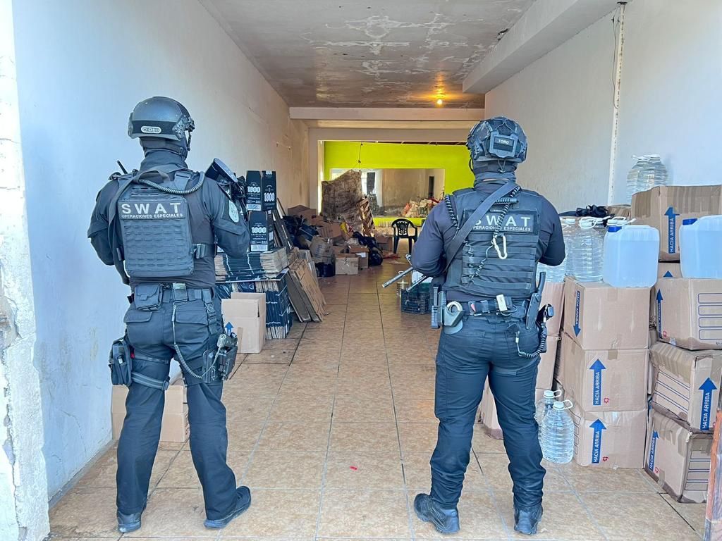 Elementos de seguridad aseguraron el lugar. (Manuel Escogido)