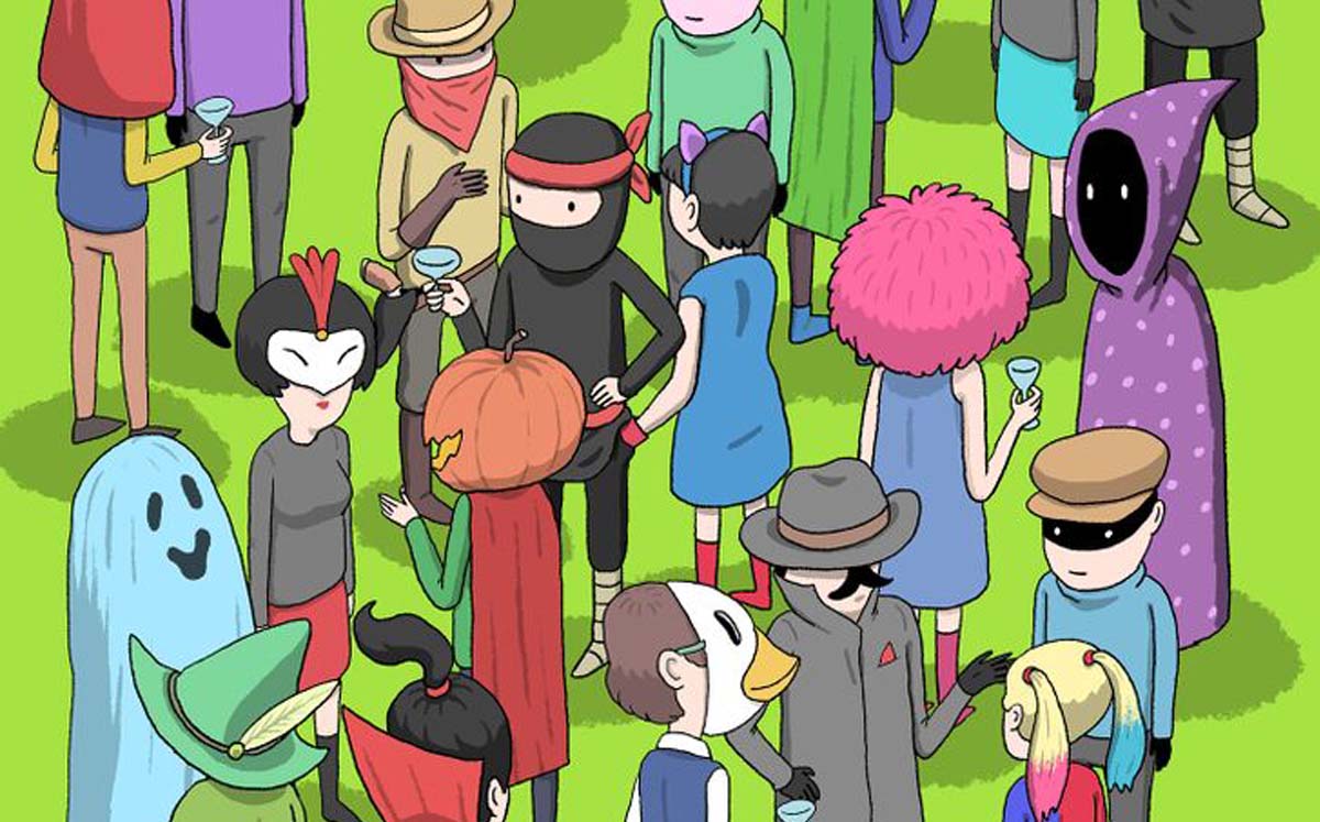 Encuentra el ladrón en la fiesta (Genial Gurú)