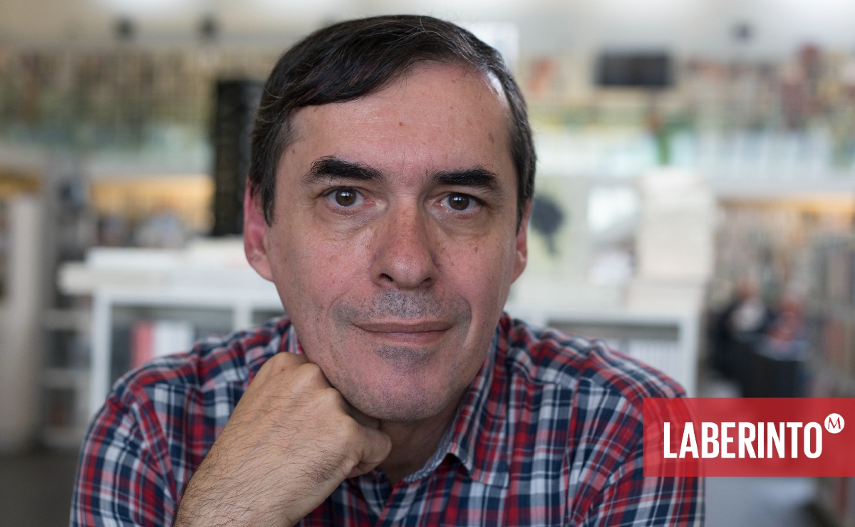 Mircea Cărtărescu, consagrado novelista y poeta rumano. (Foto: Ariana Pérez | MILENIO)