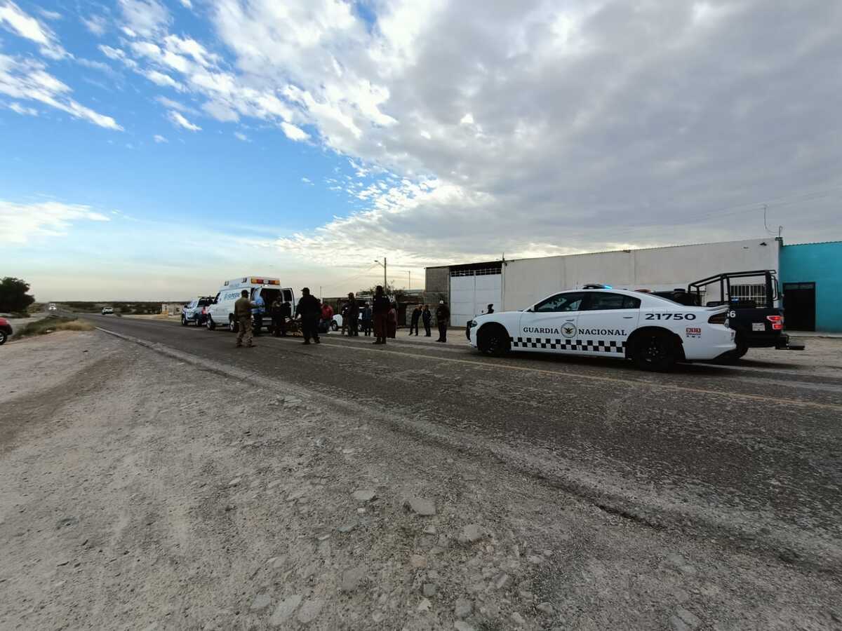 El hecho ocurrió en carretera Gómez Palacio-Jiménez. (Notivox Digital)