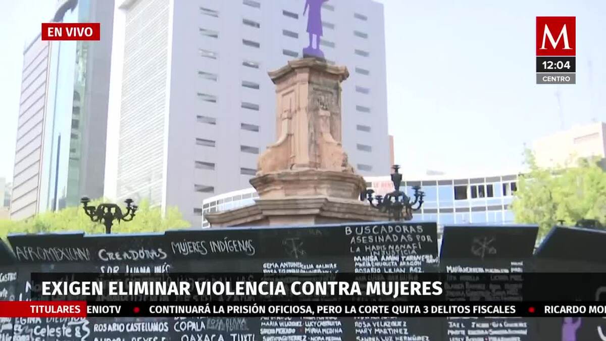Alistan marchas por 25N en CdMx, hay cierres viales