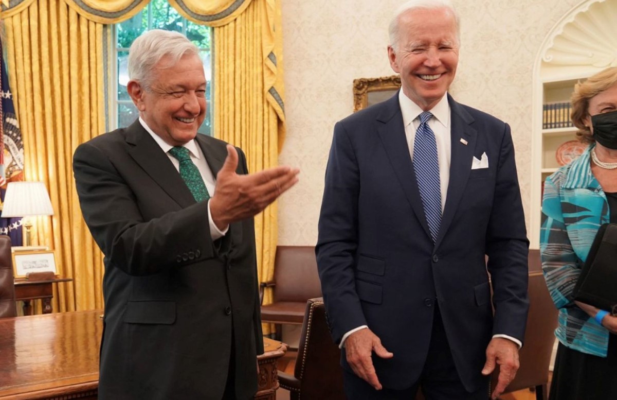 AMLO adelantó que Joe Biden aterrizará en el AIFA. | Cuartoscuro