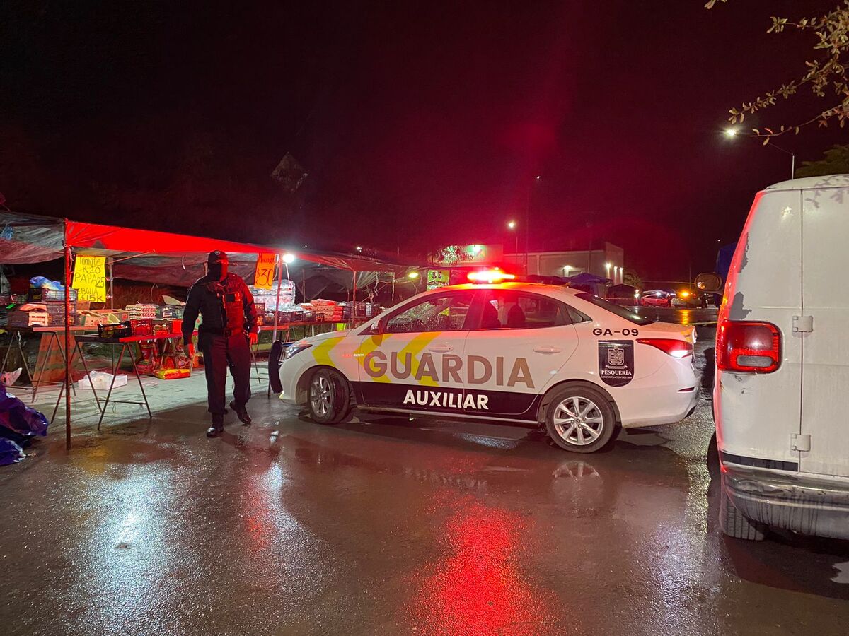 El doble homicidio se reportó en la colonia Santa Engracia. Foto: Frida Rodríguez