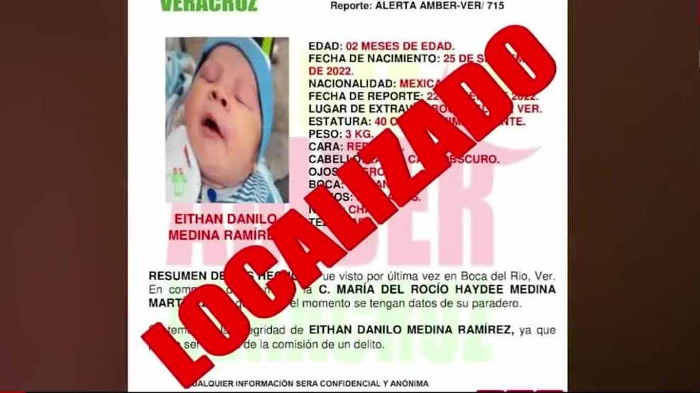En Veracruz, madre se reencuentra con su bebé