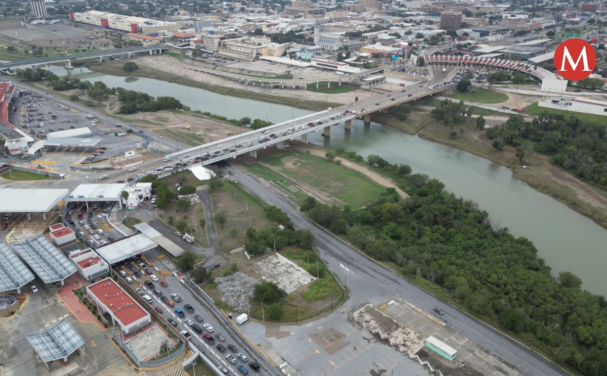 Habilitan carril para locales en puente internacional 2 en Nuevo Laredo