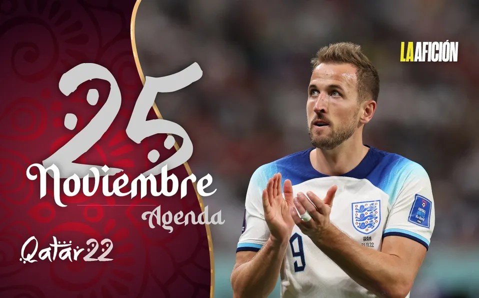 Partidos del Mundial HOY 25 de noviembre